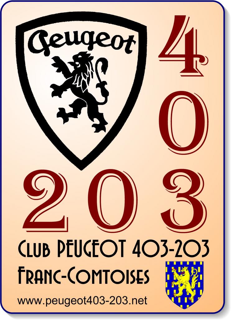 Club PEUGEOT 403-203 Franc-Comtoises